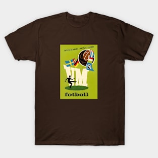 1958 FIFA Football / Soccer World Cup in Sweden T-Shirt